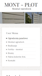 Mobile Screenshot of ogrodzenia-montaz.pl